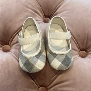Burberry Pale Classic Check Booties